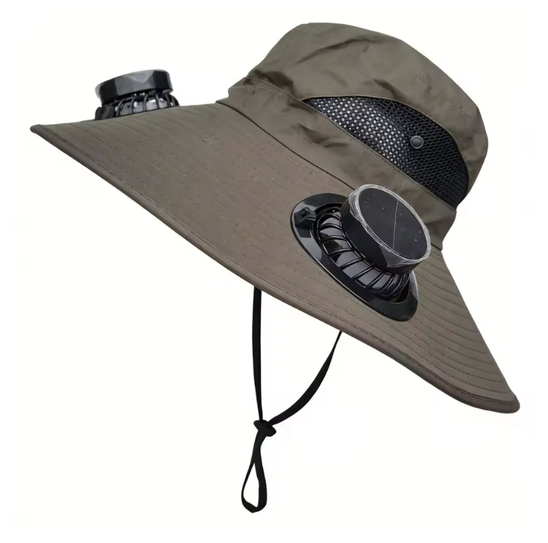 SolarBreeze Fan Hat ☀️🧢🌬️