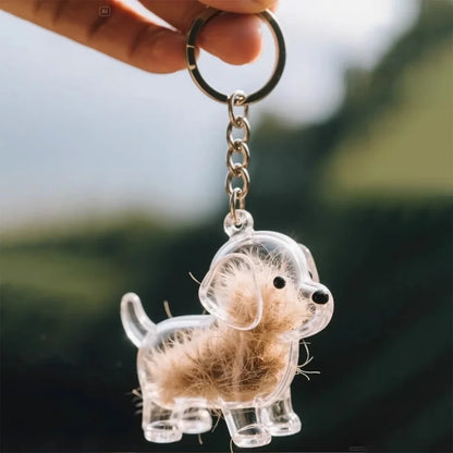 FurEver Keepsake™ 🐾 Pet Hair Keychain