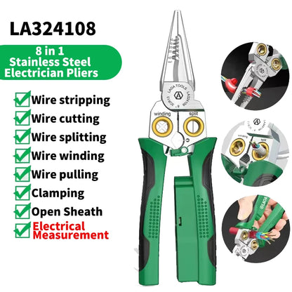 VoltGrip™ ⚡ 8-in-1 Wire Stripping Pliers