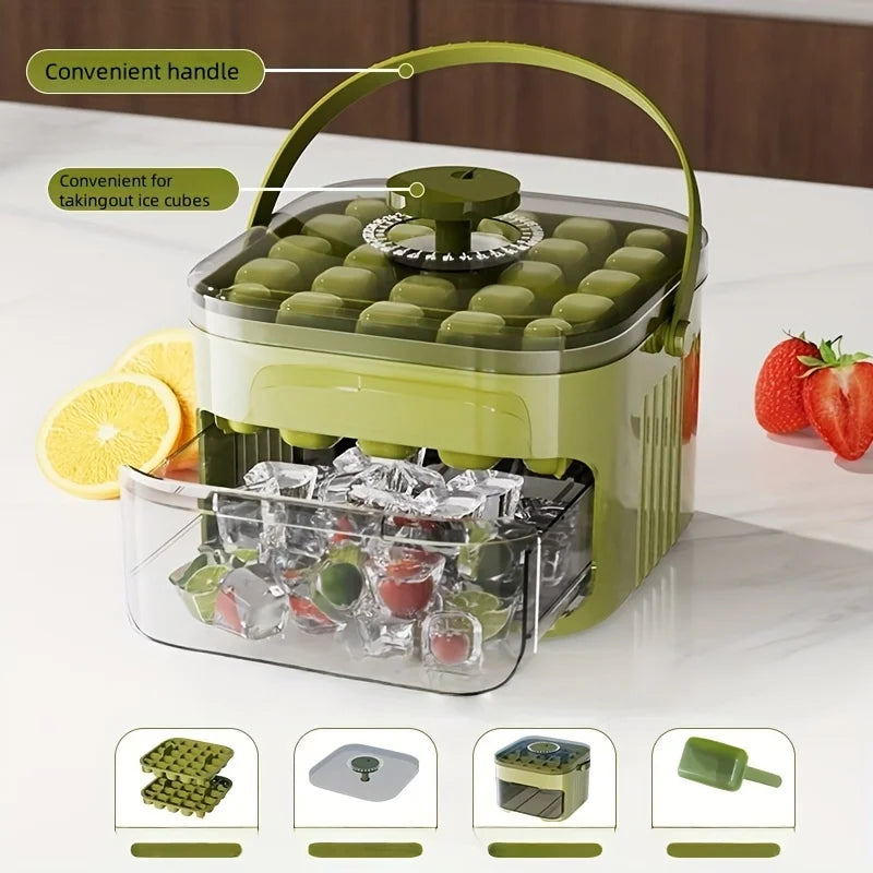 FrostVault™ Ice Drawer Tray 🧊