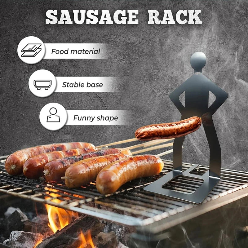 Grill Guy™ 🍖 – Funny Sausage Holder