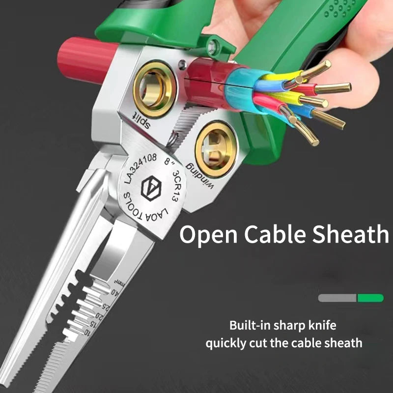 VoltGrip™ ⚡ 8-in-1 Wire Stripping Pliers