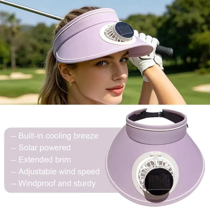 SolarBreeze Fan Hat ☀️🧢🌬️