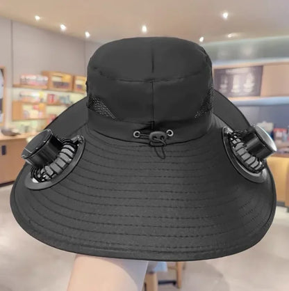 SolarBreeze Fan Hat ☀️🧢🌬️