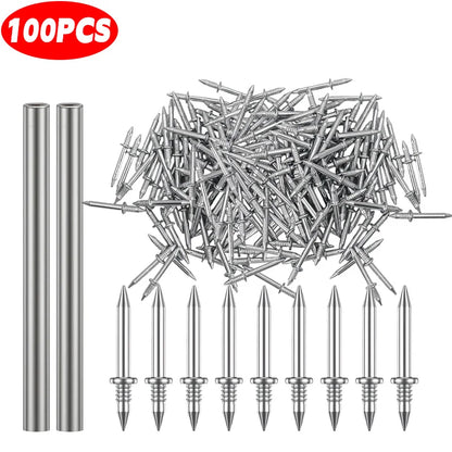 NoTrace™ Double-Headed Wall Fixing Nails 🔨