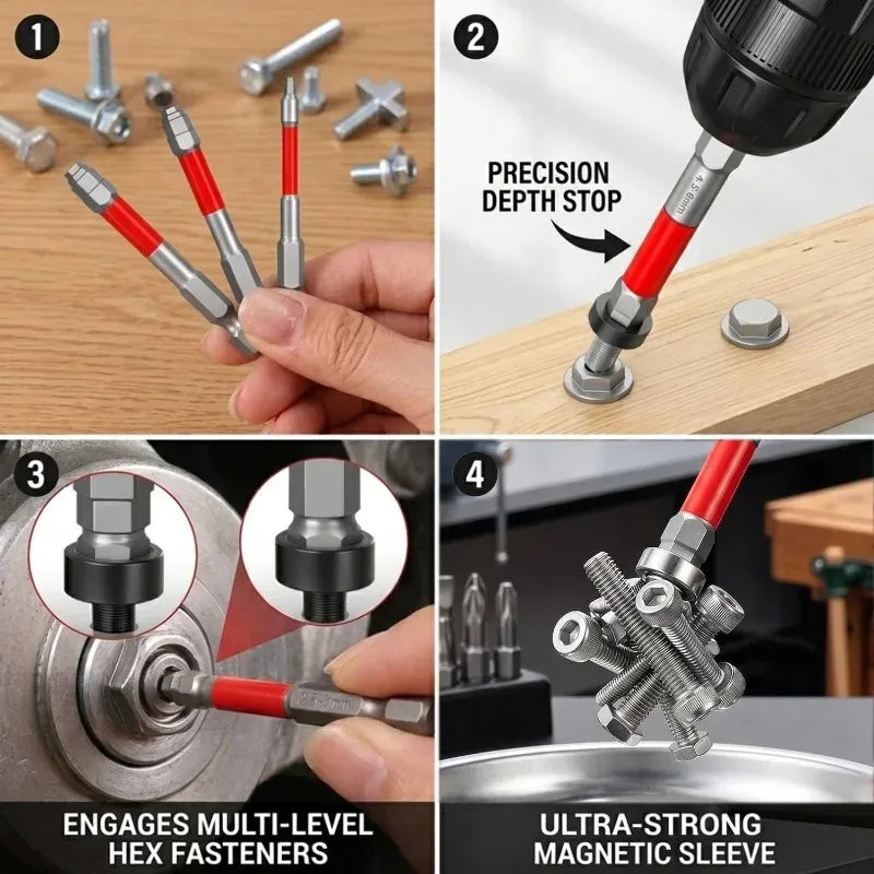 MagHex Multi-Step Magnetic Allen Bit Set 🧲
