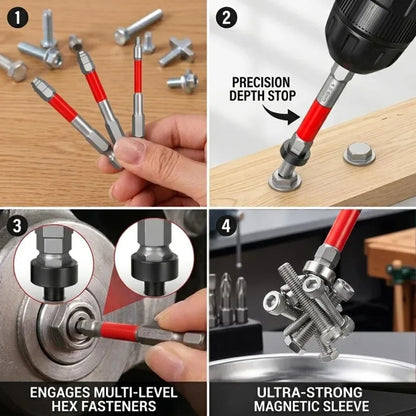 MagHex Multi-Step Magnetic Allen Bit Set 🧲