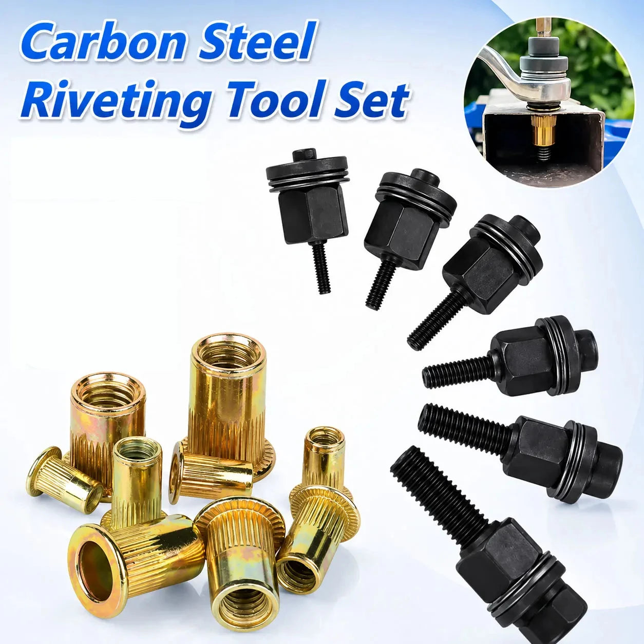 RivetPro 🔩 Threaded Rivet Nut Tool Kit