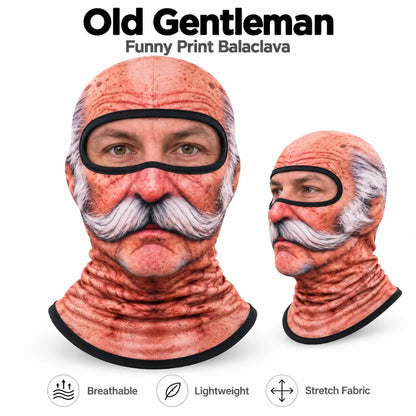 Funny Face Balaclava 🤣 👴🏻