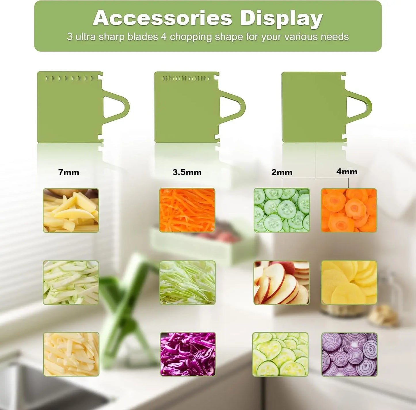 Galaxy Slice Pro – 4-in-1 Mandoline Chopper 🥕🔪