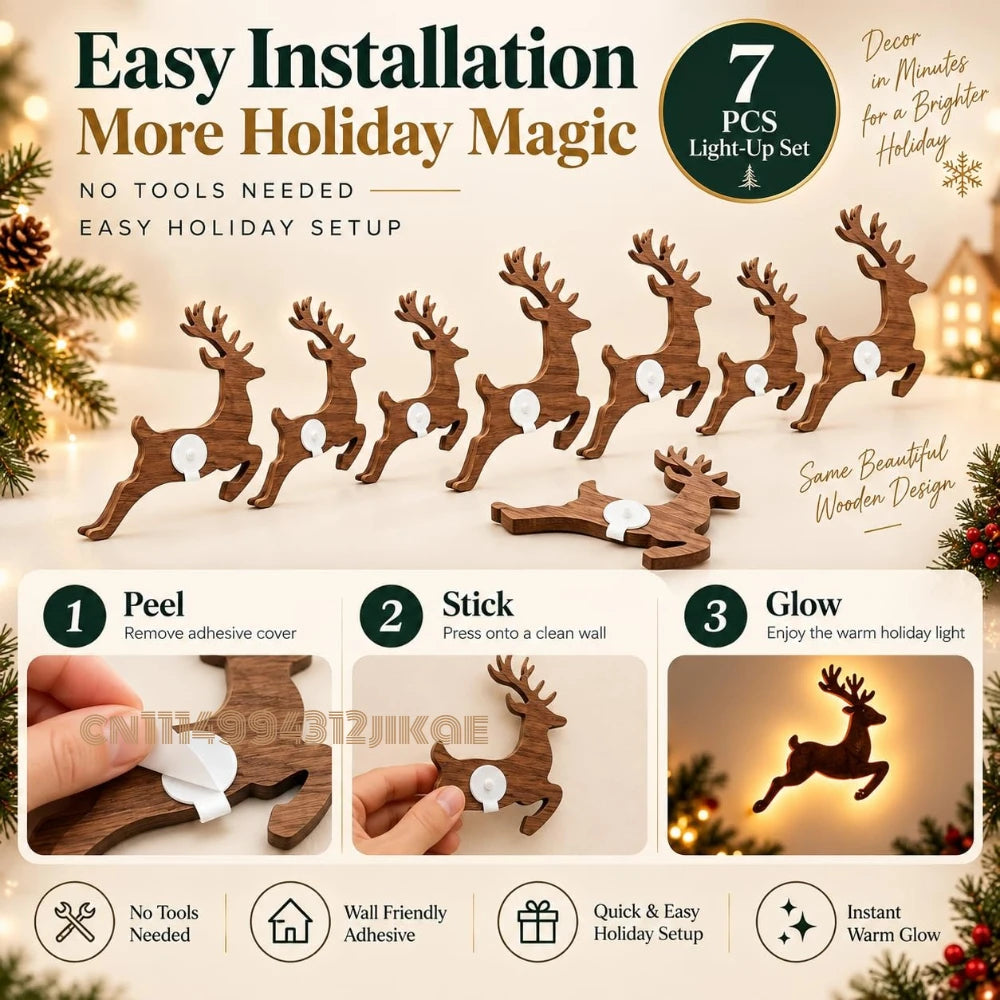 MerryGlow™ LED Christmas Wall Decorations ✨🎅