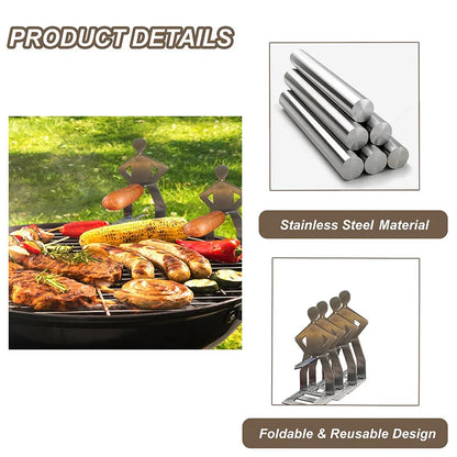 Grill Guy™ 🍖 – Funny Sausage Holder