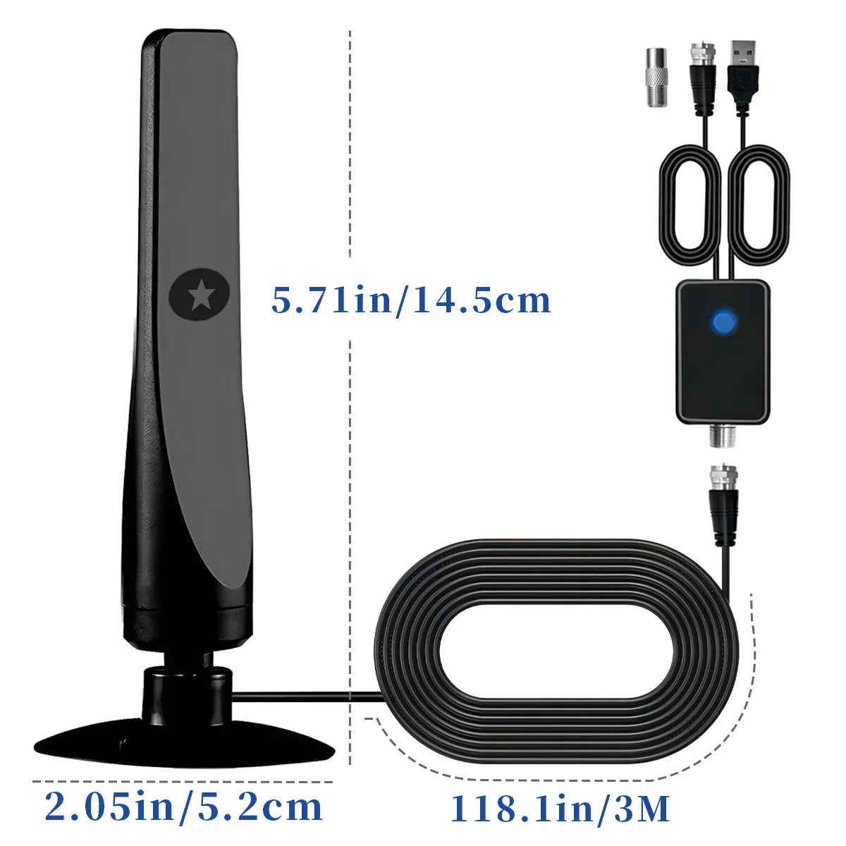 HD Digital TV Antenna 📺