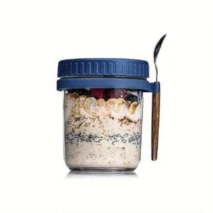 Overnight Oats Glass Jars 🫙