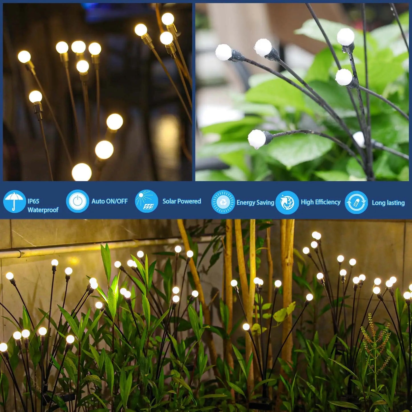 FireflyGlow - ✨ Dancing Solar Garden Lights ✨