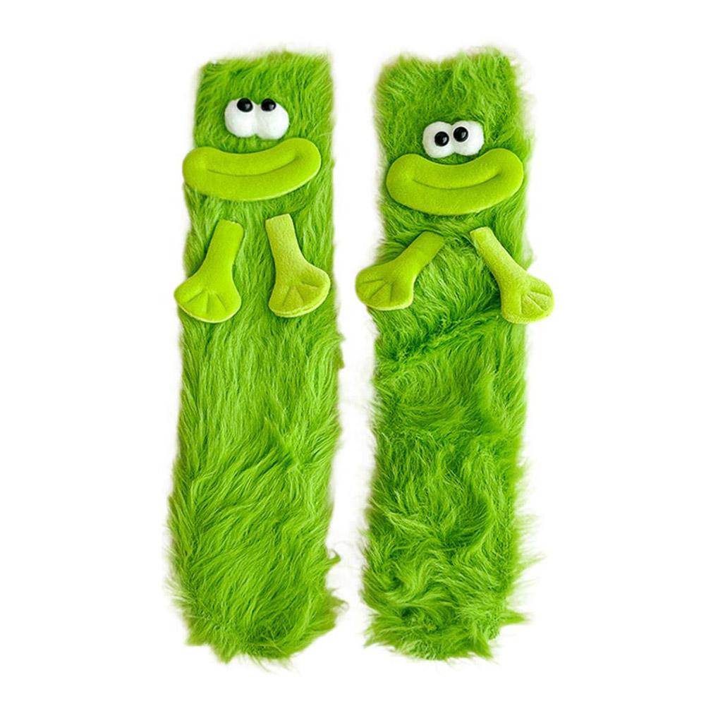 Fuzzy Monster Socks 🧦 👹