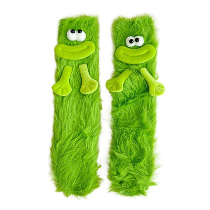 Fuzzy Monster Socks 🧦 👹